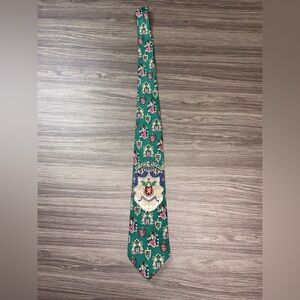 Tommy Hilfiger All Over Print 100% Italian Silk Tie